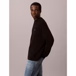 Calvin Klein Maglione a costine in cotone - Vista aggiuntiva 4