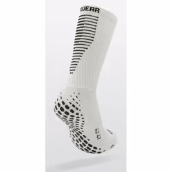 PlayWear Gripsocks, Calzini da corsa, Bianco, Adulto, Unisex, Black, 43-47