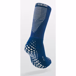 PlayWear Gripsocks, Calzini da corsa, Blu, Adulto, Unisex, White, 43-47