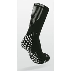 PlayWear Gripsocks Unisex Calzini da corsa Nero