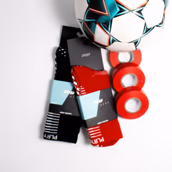 PlayWear Gripsocks Unisex Calzini da corsa Rosso - Vista aggiuntiva 6