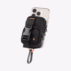 Spigen Snap Zip (MagFit) custodia per cellulare Custodia a sacchetto Nero - Vista aggiuntiva 8