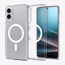 Spigen Ultra Hybrid (MagFit) custodia per cellulare 17 cm (6.7") Cover Trasparente, Bianco - Vista aggiuntiva 2