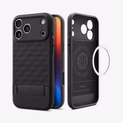 Spigen Parallax S (MagFit) custodia per cellulare 16 cm (6.3") Cover Nero - Vista aggiuntiva 2
