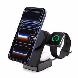 Spigen EF323MQ Smartphone, Orologio intelligente, Cuffie Nero USB Carica wireless Interno - Vista aggiuntiva 4