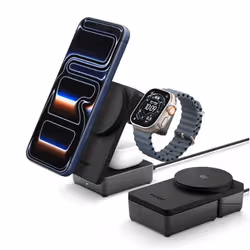 Spigen EF323MQ Smartphone, Orologio intelligente, Cuffie Nero USB Carica wireless Interno - Vista aggiuntiva 6