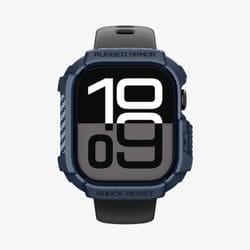 Spigen Rugged Armor 2 Custodia Blu marino Poliuretano termoplastico (TPU)