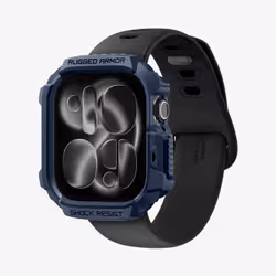 Spigen Rugged Armor 2 Custodia Blu marino Poliuretano termoplastico (TPU) - Vista aggiuntiva 4