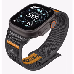 Spigen Athlex Air 2 Band Nero, Arancione Tessuto - Vista aggiuntiva 8