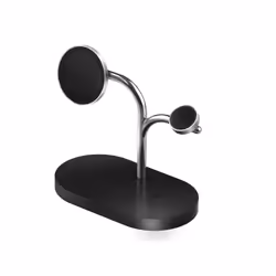 Samsung GP-PWU024WIABW Caricabatterie per dispositivi mobili Auricolare, Smartphone, Orologio intelligente Nero, Argento USB Carica wireless Interno - Vista aggiuntiva 4