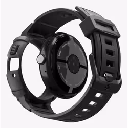 Spigen ACS11223 accessorio indossabile intelligente Case + cinturino Nero Poliuretano termoplastico (TPU) - Vista aggiuntiva 4