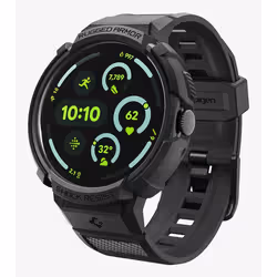 Spigen ACS11223 accessorio indossabile intelligente Case + cinturino Nero Poliuretano termoplastico (TPU) - Vista aggiuntiva 6