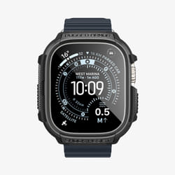Spigen Rugged Armor Custodia Nero Poliuretano termoplastico (TPU)