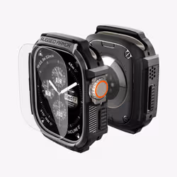 Spigen Rugged Armor Custodia Nero Poliuretano termoplastico (TPU) - Vista aggiuntiva 4