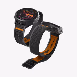 Spigen Athlex Air Band Nero, Arancione Nylon - Vista aggiuntiva 2