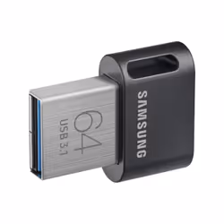 Samsung MUF-64AB unità flash USB 64 GB USB tipo A 3.2 Gen 1 (3.1 Gen 1) Grigio, Argento - Vista aggiuntiva 4