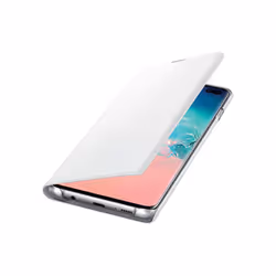 Samsung EF-NG975 custodia per cellulare 16,3 cm (6.4") Custodia flip a libro Bianco - Vista aggiuntiva 4