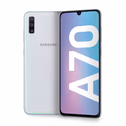 Samsung Galaxy A70 , White, 6.7, Wi-Fi 5 (802.11ac)/LTE, 128GB, 17 cm (6.7"), 6 GB, 128 GB, 32 MP, Android 9.0, Bianco