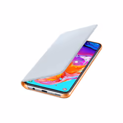 Samsung EF-WA705 custodia per cellulare 17 cm (6.7") Custodia a borsellino Bianco - Vista aggiuntiva 4