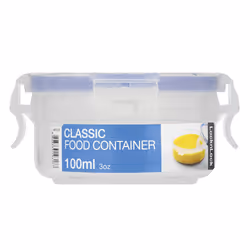 Lock & Lock HPL815, Scatola, Rettangolare, 0,55 L, Blu, Trasparente, Polipropilene (PP), -20 - 115,6 °C