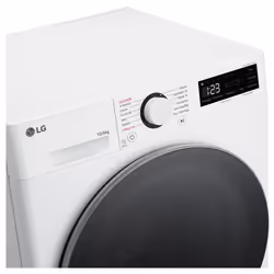 LG D4R5010TSWS Lavasciuga 10/6kg AI DD, Serie R5 Classe D, 1400 giri, TurboWash 360, Vapore, Eco Hybrid, Bianca - Vista aggiuntiva 4