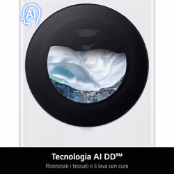 LG F4R7010TSWG Lavatrice 10kg AI DD, Classe A-10%, 1400 giri, TurboWash, Vapore - Vista aggiuntiva 4