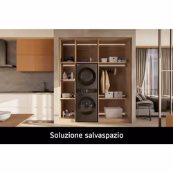 LG WashTower WT1210BBF Colonna Bucato 12/10kg AI DD, Classe A-10%/A+++, Pannello unificato - Vista aggiuntiva 6