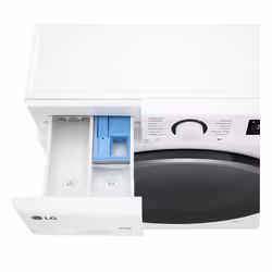 LG F4DR6010A1W lavasciuga Libera installazione Caricamento frontale Bianco D - Vista aggiuntiva 4