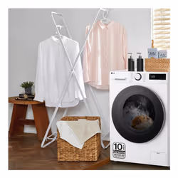 LG F4DR6010A1W lavasciuga Libera installazione Caricamento frontale Bianco D - Vista aggiuntiva 6