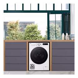 LG F4DR6010A1W lavasciuga Libera installazione Caricamento frontale Bianco D - Vista aggiuntiva 7