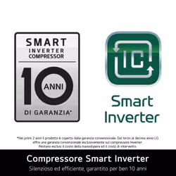 LG GBV3200CPY Frigorifero combinato, Classe C, 387L, Fresh Converter, Porte piatte,Argento - Vista aggiuntiva 8