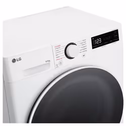 LG D2R5S09TSWW Lavasciuga slim 9/5kg AI DD, Classe E, 1200 giri, TurboWash 360, Vapore - Vista aggiuntiva 4