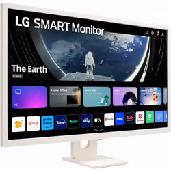 LG 32SR50F-W 31.5" Full HD LED Bianco - Vista aggiuntiva 5