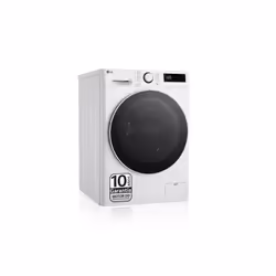 LG F4DR6010A0W, Caricamento frontale, Libera installazione, Bianco, Nero, Nero, Manopola, Touch
