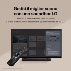 LG QNED AI 86'' Serie QNED80 86QNED80T6A, TV 4K, 3 HDMI, SMART TV 2024 - Vista aggiuntiva 8