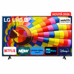 LG UHD AI 75'' Serie UT80 75UT80006LA, TV 4K, 3 HDMI, SMART TV 2024