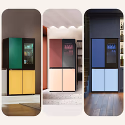 LG InstaView MoodUP GMV960NNME Frigo multidoor , Classe E, 617L , Colore personalizzabile - Vista aggiuntiva 7