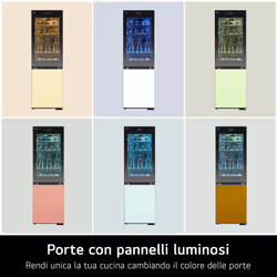 LG MoodUP GBG719MDNN Frigo combinato InstaView, Classe D, 352L , Colore personalizzabile - Vista aggiuntiva 4