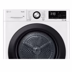 LG RH90V9AVBN Asciugatrice 9kg DUAL Inverter, Classe A+++, Condensatore autopulente - Vista aggiuntiva 6