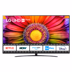LG UHD 86'' Serie UR81 86UR81006LA, TV 4K, 4 HDMI, SMART TV 2023, 2,18 m (86"), 3840 x 2160 Pixel, LCD, Smart TV, Wi-Fi, Nero