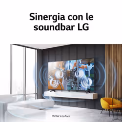 LG UHD 43'' Serie UR78 43UR78006LK, TV 4K, 3 HDMI, SMART TV 2023 - Vista aggiuntiva 8
