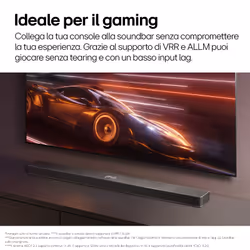 LG Soundbar S70TY, 400W su 3.1.1 canali, Dolby Atmos, DTS:X, Speaker centrale up-firing - Vista aggiuntiva 8