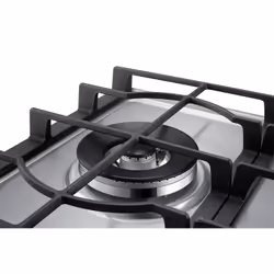 Samsung NA75J3030AS Piano cottura a gas 75cm 5 bruciatori, Inox - Vista aggiuntiva 6