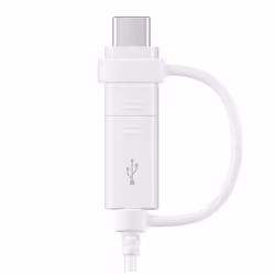Samsung EP-DG930 cavo USB USB 2.0 1,5 m USB A USB C/Micro-USB B Bianco - Vista aggiuntiva 4