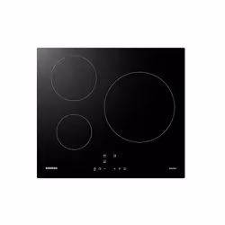 Samsung NZ63M3NM1BB/UR piano cottura Nero Da incasso Piano cottura a induzione 3 Fornello(i)