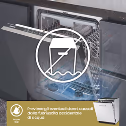 Samsung DW60M6050BB Lavastoviglie da incasso a scomparsa totale Serie 6000 14 coperti E Terzo cesto per posate - Vista aggiuntiva 6