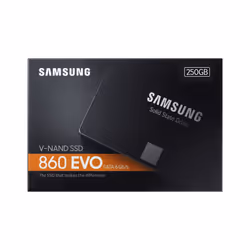 Samsung 860 EVO SATA 2.5" SSD 250 GB - Vista aggiuntiva 7