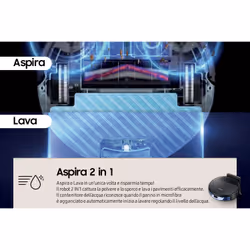 Samsung Robot Aspirapolvere POWERbot™ 2 IN 1 Aspira e Lava VR05R5050WK - Vista aggiuntiva 4