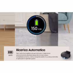Samsung Robot Aspirapolvere POWERbot™ 2 IN 1 Aspira e Lava VR05R5050WK - Vista aggiuntiva 5