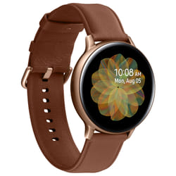 Samsung Galaxy Watch Active2 3,43 cm (1.35") OLED 44 mm Digitale 360 x 360 Pixel Touch screen Oro Wi-Fi GPS (satellitare)
